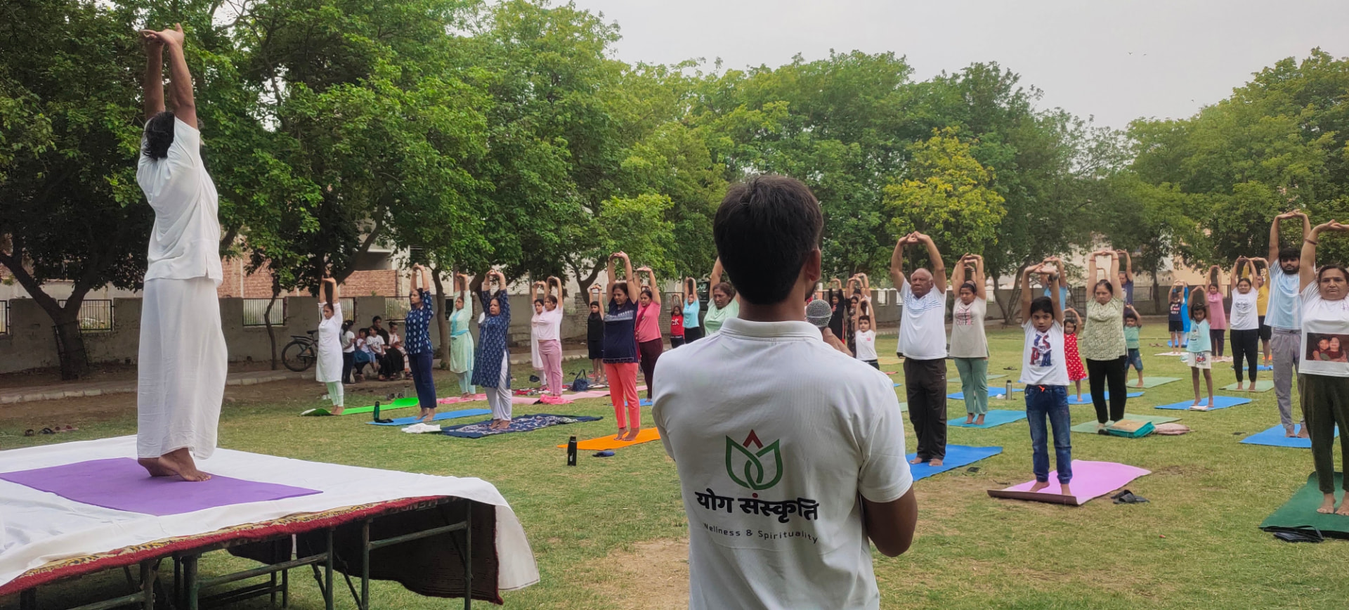 Surya Namaskar — Led practice with the Yoga Sanskriti team