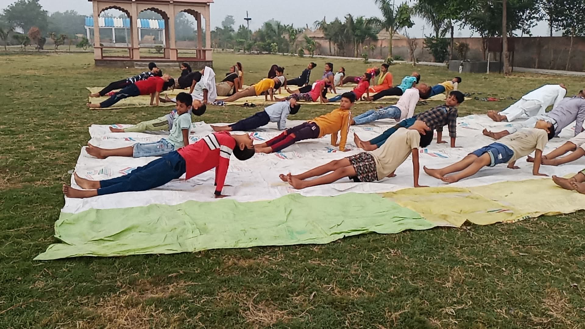 Kaivalya Foundation camp — Children's Yoga Program: Building healthy habits early