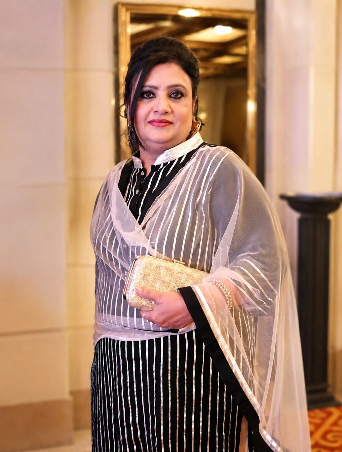 Before transformation — Sanjit Saluja, 55 · Gurgaon
